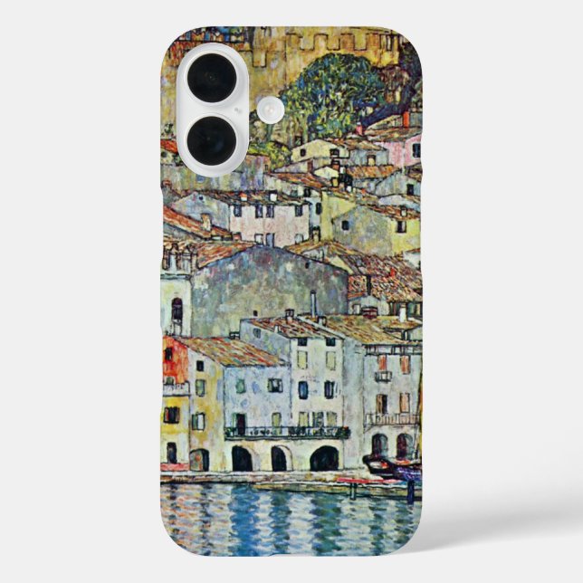 Malcesine am Gardasee Von Gustav Klimt title_seo2 (Rückseite)