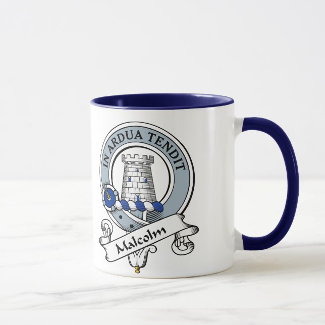 Malcolm-Clan-Abzeichen (MacCullum) Tasse (Rechts)