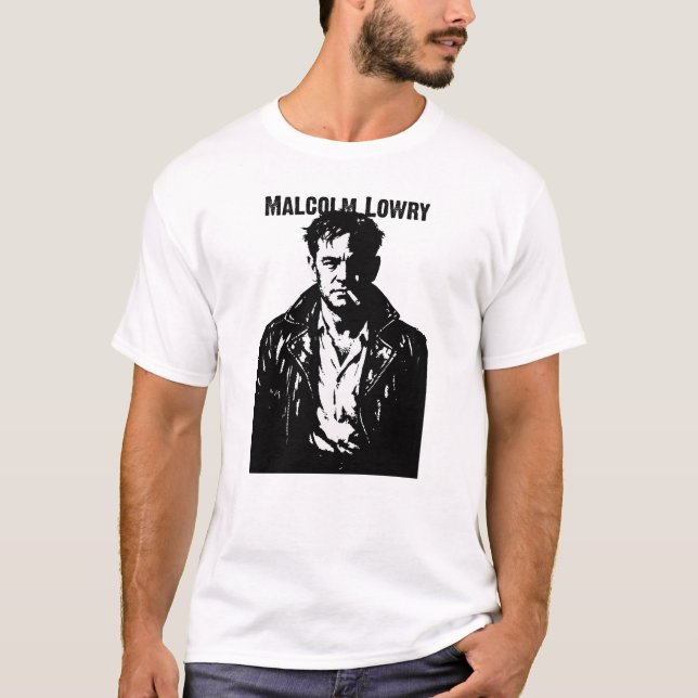 Malcolm Lowry Rebel Portrait T-Shirt (Vorderseite)