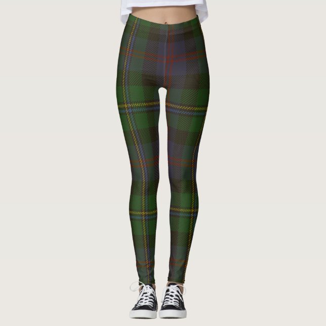 Malcolmtartan-Clan kariert Leggings (Vorderseite)