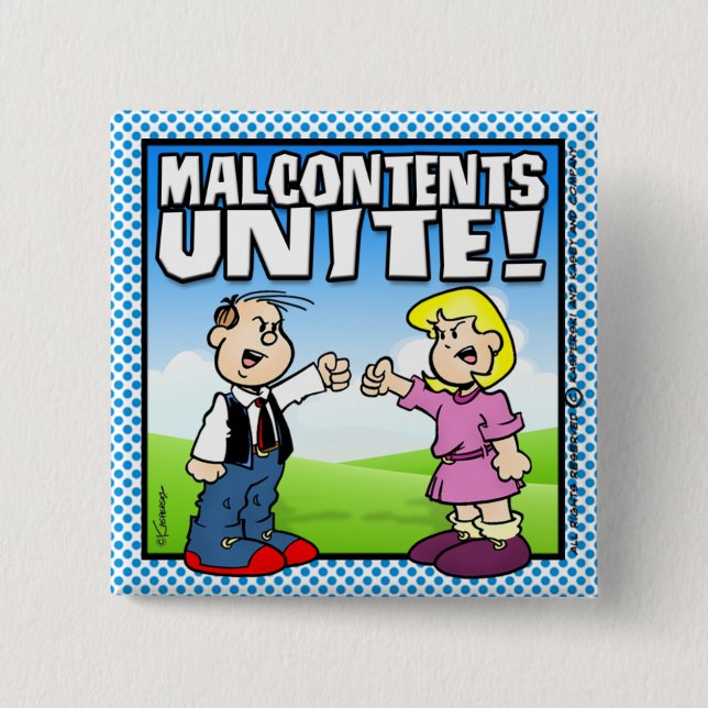 Malcontents Unit Button (Vorderseite)