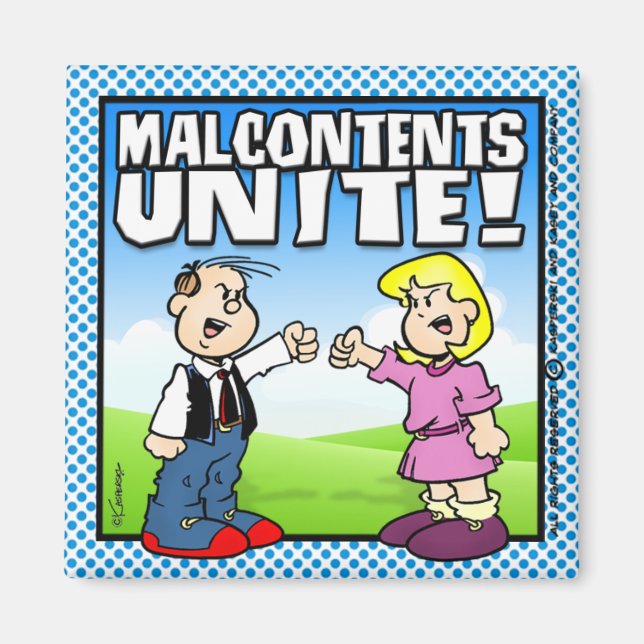 Malcontents Unit Magnet (Vorne)