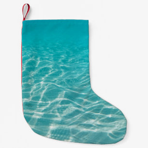 Maldive Beach Reflektionen Schöne Aussicht. Kleiner Weihnachtsstrumpf