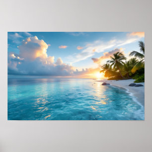 Maldiven-Inseln Poster