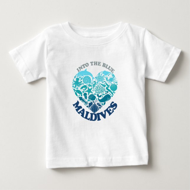 MALDIVES BABY T-SHIRT (Vorderseite)