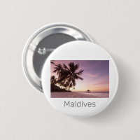 Maldives Ocean Indian Beach Sunset Island Souvenir