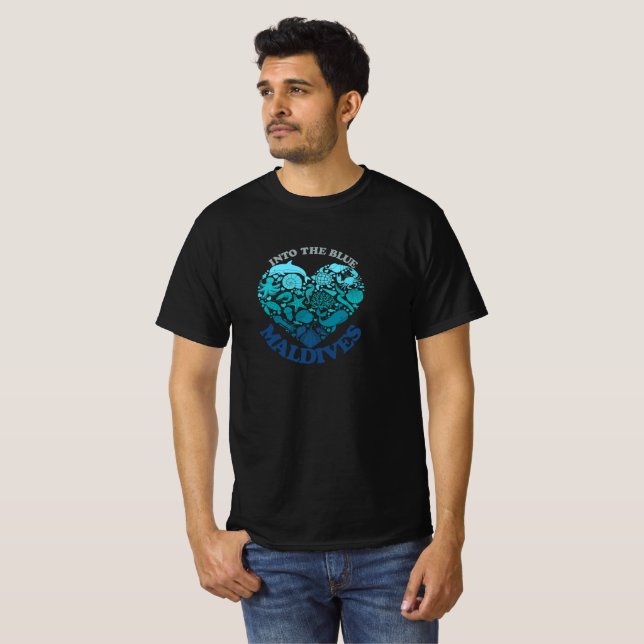 MALDIVES T-Shirt (Vorne ganz)