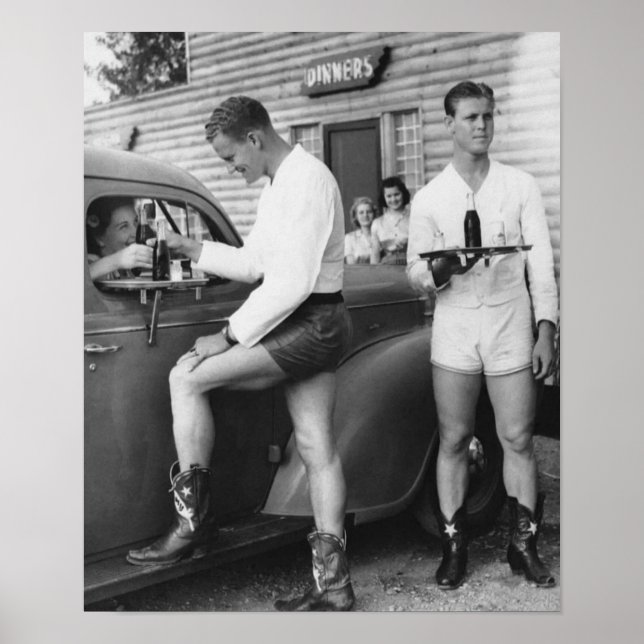 Male Carhops Poster (Vorne)