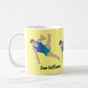 Male Gymnast Kaffeetasse