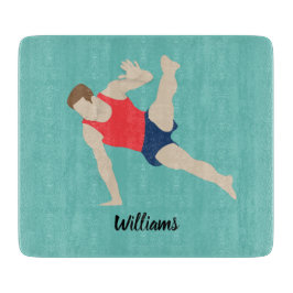 Male Gymnast Schneidebrett