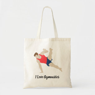 Male Gymnast Tragetasche