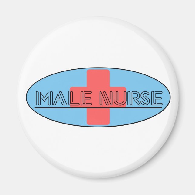 Male Nurse Magnet (Vorne)