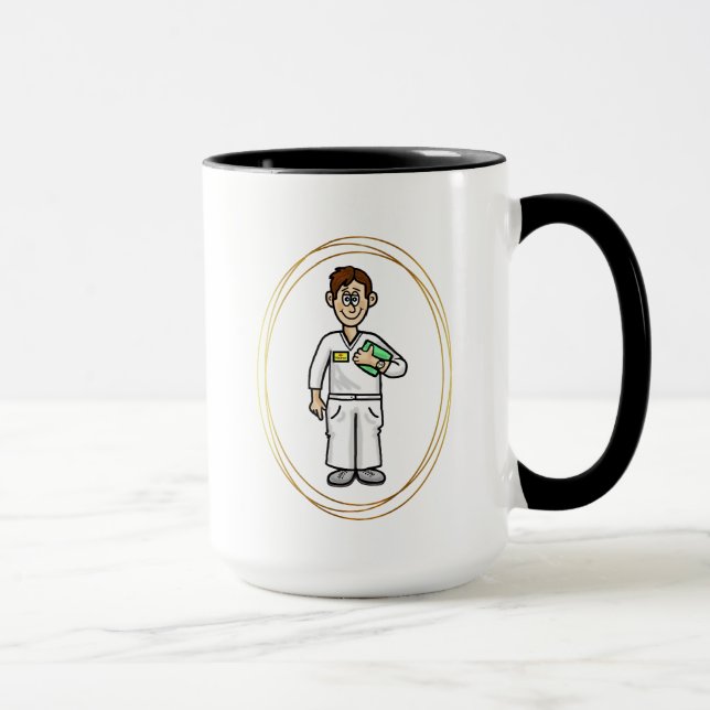 Male Nurse Mug (Droite)