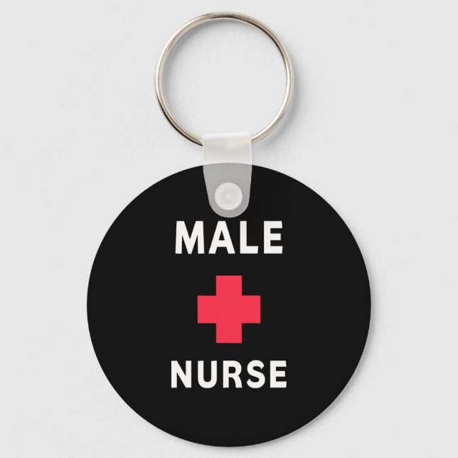 Male Nurse Schlüsselanhänger (Vorderseite)