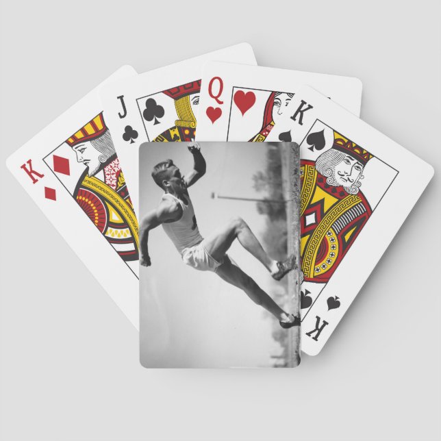 Male Runner Spielkarten (Rückseite)