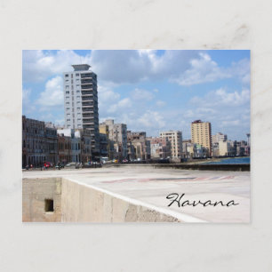 Malecon habana postkarte