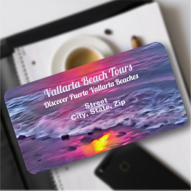 Malecon Sunset 0911 Adresse Adressaufkleber (Von Creator hochgeladen)