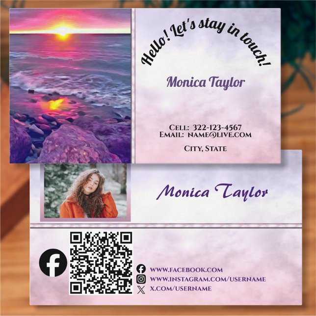 Malecon Sunset 0911 Calling Card Telefonnummerkarte (Von Creator hochgeladen)