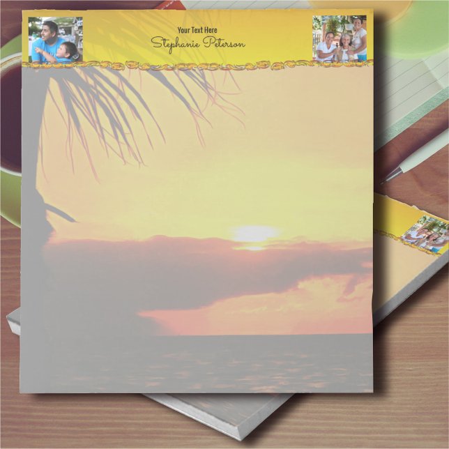 Malecon Sunset 2441 Notizblock (Von Creator hochgeladen)