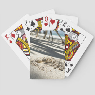 Malediven, die Karten spielen Spielkarten