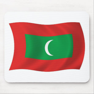 Malediven Flag Mousepad