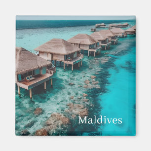 Malediven-Foto Magnet