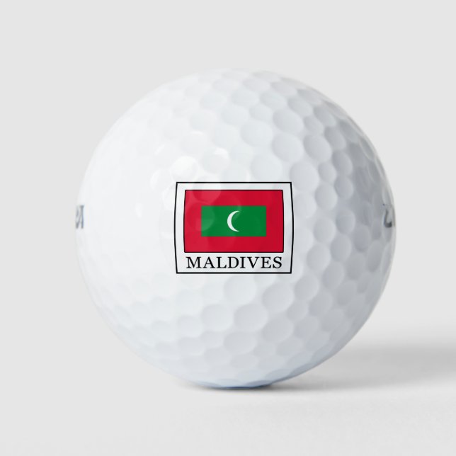 Malediven Golfball (Vorderseite)