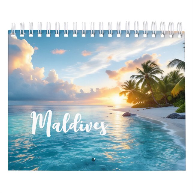 Malediven Kalender (Titelbild)