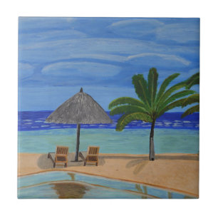 Malediven-Keramik Fliese