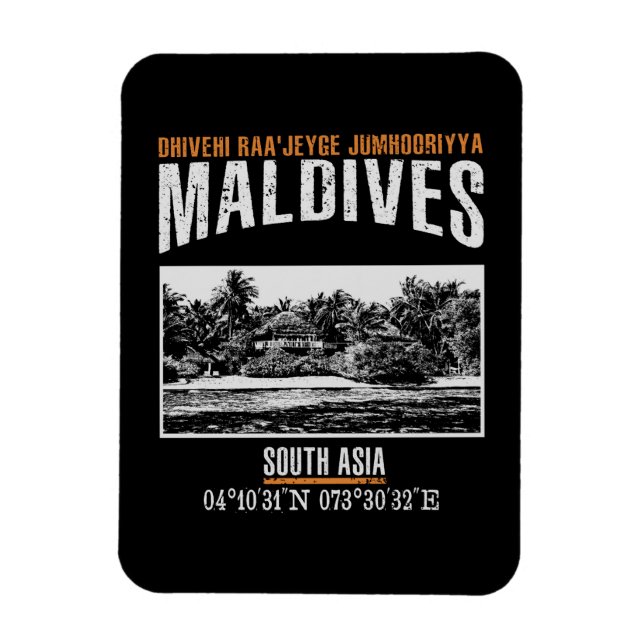 Malediven Magnet (Vertikal)