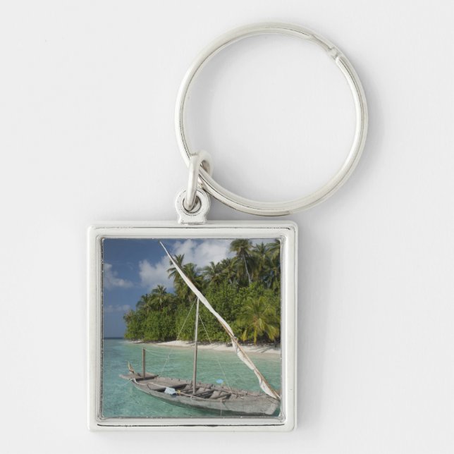 Malediven, North-Malé-Atoll, Insel Kuda Schlüsselanhänger (Vorne)