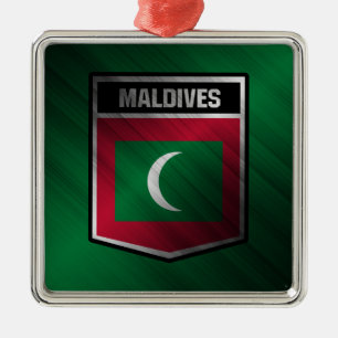Malediven Ornament Aus Metall