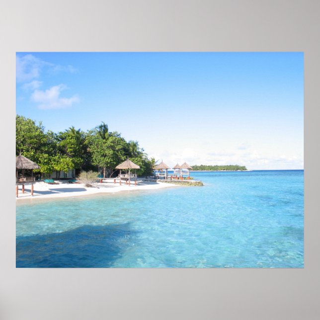 Malediven Poster (Vorne)