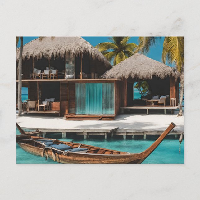 Malediven Postkarte (1) (Vorderseite)