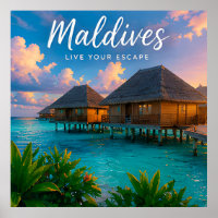 🧲 Malediven-Überwasser-Villa-Reiseerinnerung 🏝️