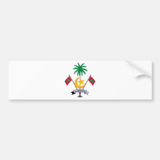 Malediven-Wappen Autoaufkleber