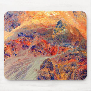 Malen: Berge u. Wasserfall: Mousepad