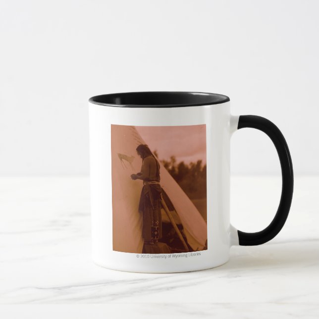 Malen des Zeichens seiner Medizin Tasse (Rechts)