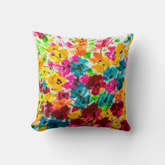malen malen blumen textur, malen helle bl kissen