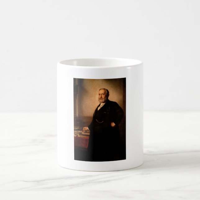 Malen Präsidenten-Benjamin Harrison Kaffeetasse (Mittel)