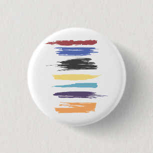 Malen Sie die Anschlag-künstlerische abstrakte Button