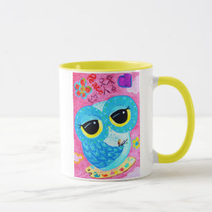 Malen Sie die Welt ein besserer Platz Tasse