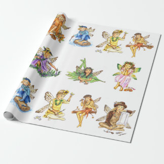 Malen Sie Elf-Feen JL Biel Geschenkpapier