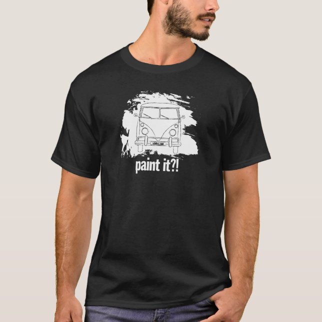 malen Sie es?! Die gleiche alte Frage für T-Shirt (Vorderseite)