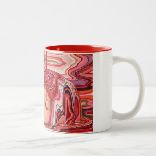 Malen Sie Fänger-Tasse Zweifarbige Tasse