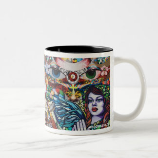 Malen Sie Ihre Glauben-Tasse Zweifarbige Tasse