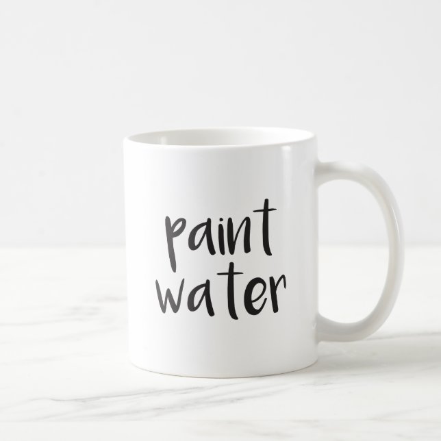 Malen Sie Wasser-Tasse Kaffeetasse (Rechts)