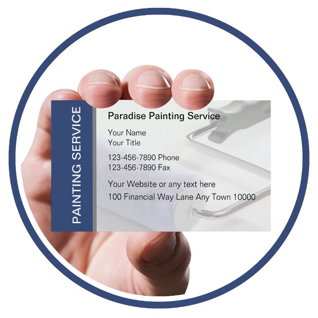 Malen von Visitenkarten Visitenkarte (Von Creator hochgeladen)