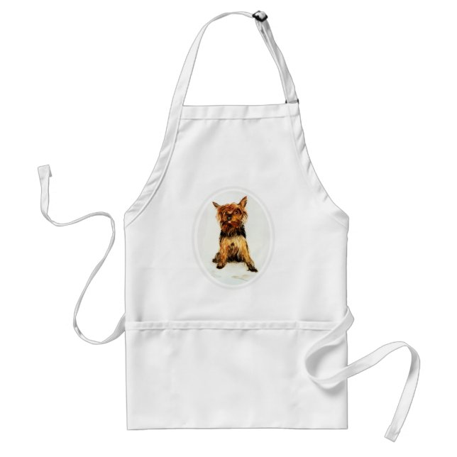 Malen Yorkshire-Terrier Schürze (Vorne)