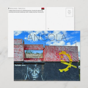 Malenje, Angola Reise-Postkarte Postkarte